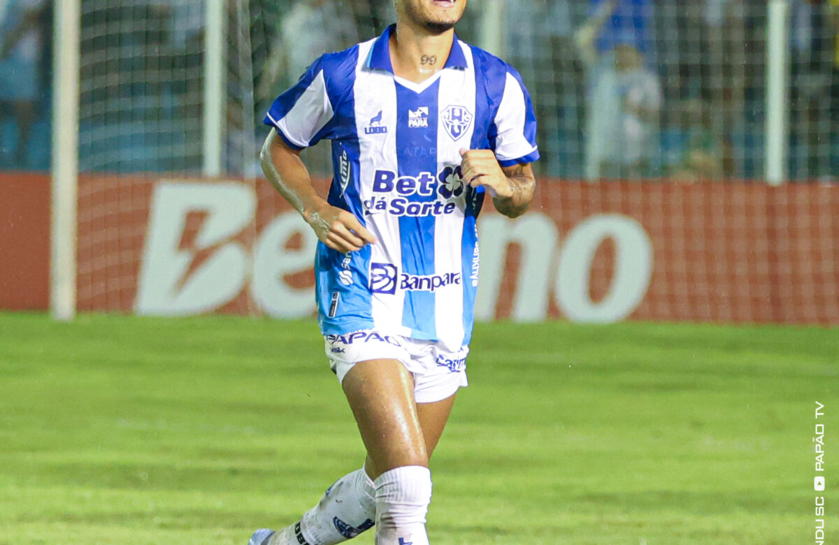 Kleiton Pego destaca adaptação no Paysandu: ‘Tô muito feliz com os números e com os resultados’