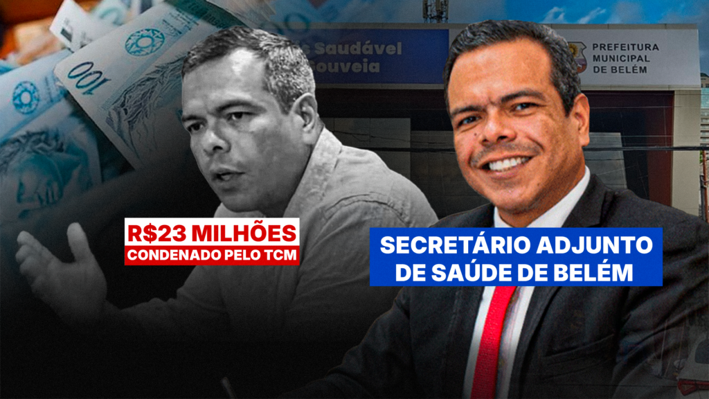 Condenado pelo TCM a devolver R$ 23 milhões aos cofres públicos de Belém, Lélio Costa assume secretaria adjunta da Saúde da gestão Normando