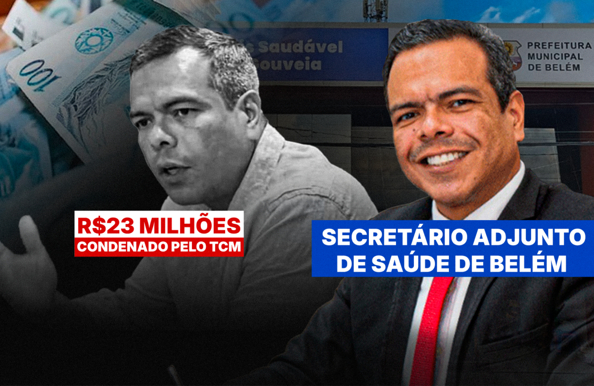 Condenado pelo TCM a devolver R$ 23 milhões aos cofres públicos de Belém, Lélio Costa assume secretaria adjunta da Saúde da gestão Normando