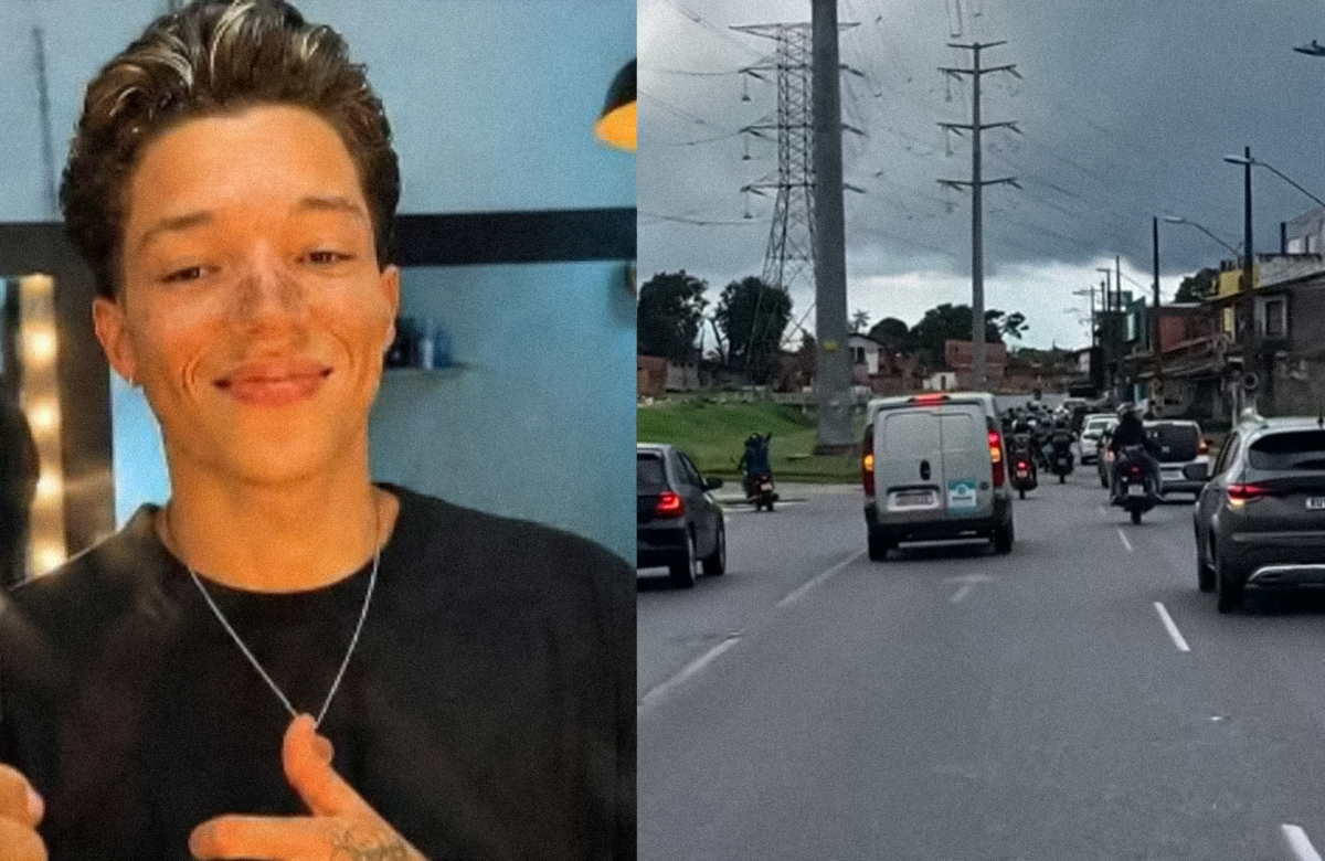 Familiares e amigos de Matheus Ferreira fazem cortejo de despedida na Grande Belém