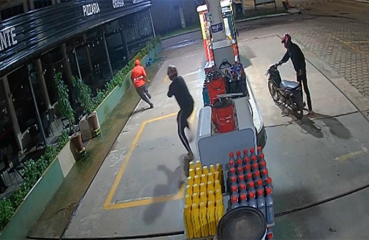 Criminosos armados rendem frentista e assaltam posto de combustível em Tomé-Açú