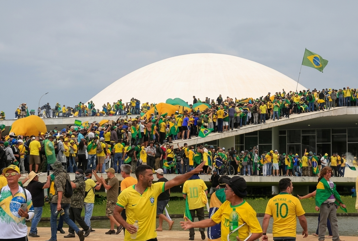 Maioria dos brasileiros são contra a redução da pena do envolvidos no 8 de janeiro, aponta pesquisa