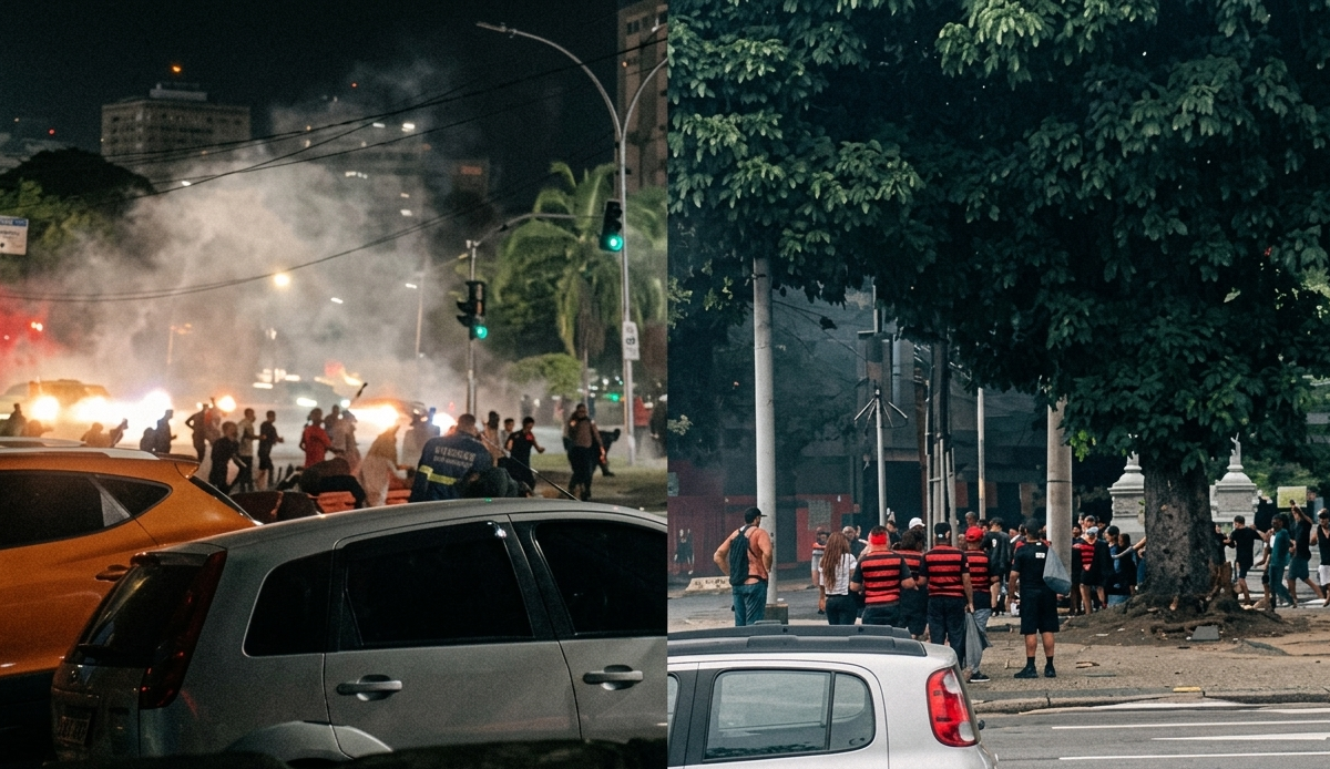 Flamengo é denunciado no STJD por confusão no clássico e pode perder mando de campo