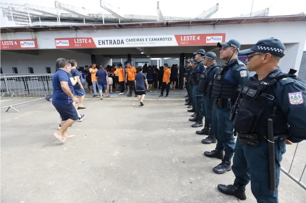 ​Remo x Palmeiras: autoridades montam esquema especial de segurança para jogo em Belém