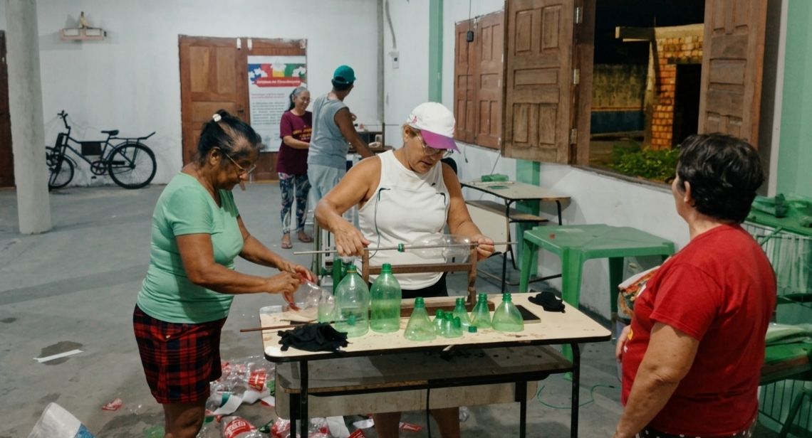 Projeto Ecovassouras amplia espaço e fortalece geração de renda com reciclagem em Belém