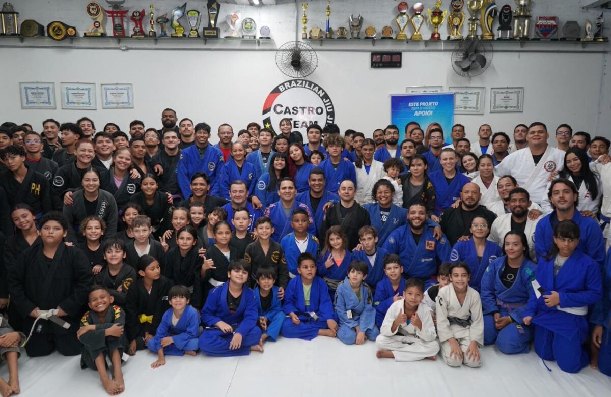 Paraense Vitória Gabriela recebe apoio de Cássio Andrade antes de mundial de Jiu-Jitsu nos EUA