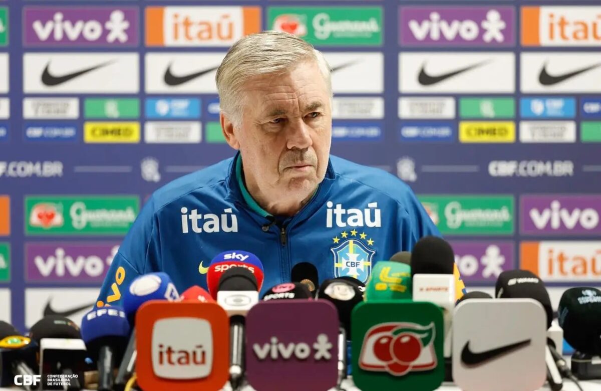 CBF envia pré-lista com 55 nomes; veja os selecionados de Carlo Ancelotti