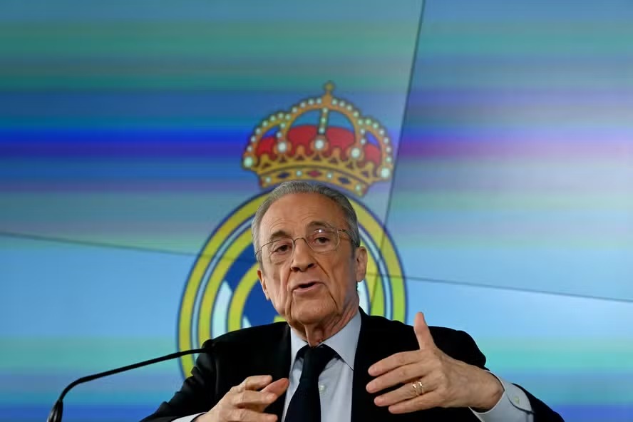 Florentino Pérez convoca eleições no Real Madrid e faz comentário machista contra jornalista