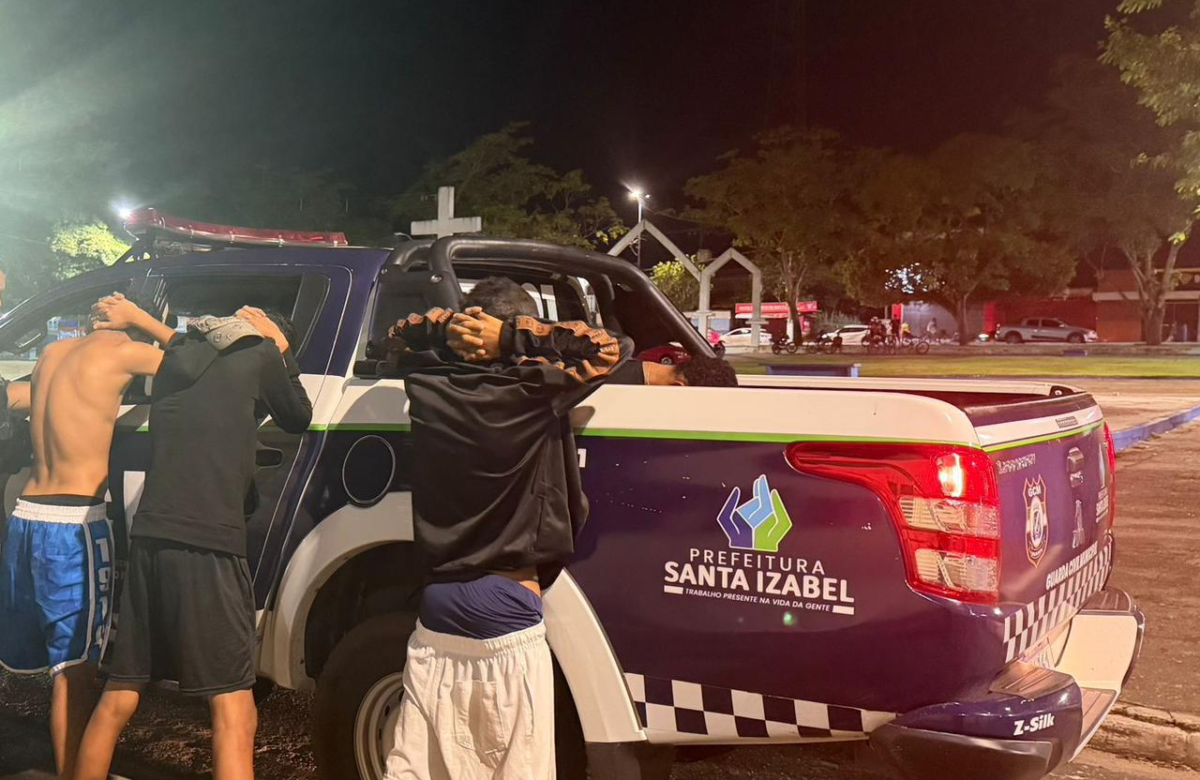 Briga entre torcidas termina com quatro menores apreendidos em Santa Izabel