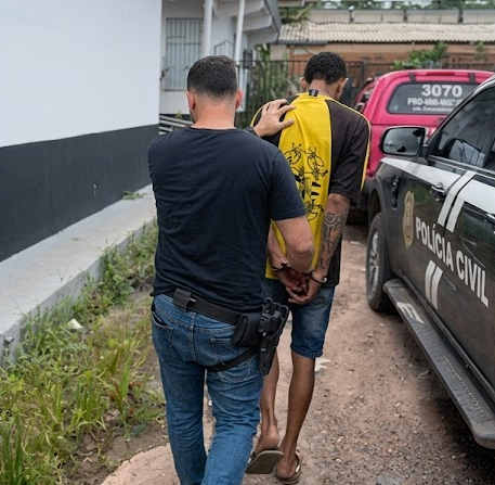 Polícia Civil prende homem em flagrante por lesão corporal contra mulher, em Outeiro